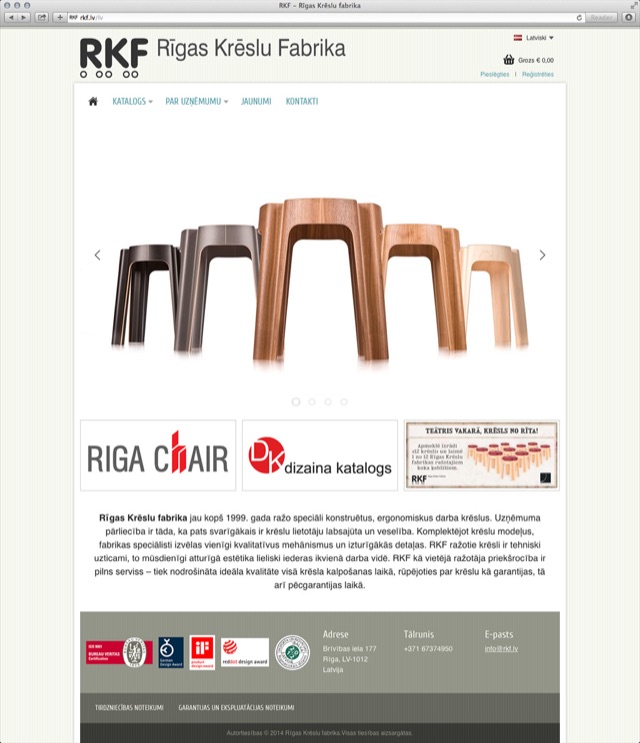 Rīgas Krēslu fabrika, 1. attēls